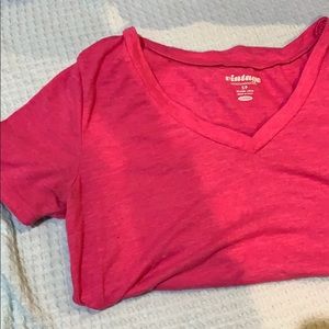 Pink V-Neck